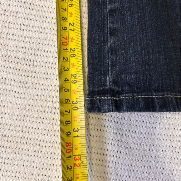 COS Denim Jeans Women’s Sz 10 Tall Embroidered Back pockets Bootcut Embellished - Picture 9 of 11